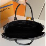 Louis Vuitton LV Unisex Porte-Documents Jour Damier Graphite Canvas Cowhide Leather - Imagen 6