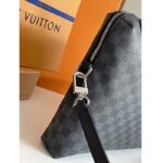 Louis Vuitton LV Unisex Porte-Documents Jour Damier Graphite Canvas Cowhide Leather - Imagen 7