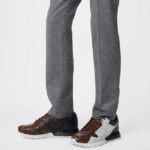 Louis Vuitton LV Unisex Run Away Sneaker Monogram Canvas Technical Lining Rubber - Imagen 13