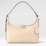 Louis Vuitton LV Unisex Sac Sport Crème Beige Pelle di vacchetta goffrata morbida