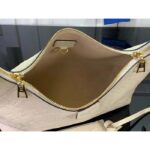 Louis Vuitton LV Unisex Sac Sport Crème Beige Embossed Supple Grained Cowhide Leather - immagine 6