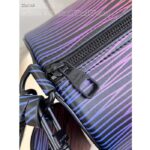 Louis Vuitton LV Unisex Soft Polochon MM Gradient Electric Sun Calf Leather Textile Lining – Image 8