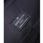 Louis Vuitton LV Unisex Takeoff Briefcase Black Grained Calf Leather Cowhide Textile Lining – Image 9