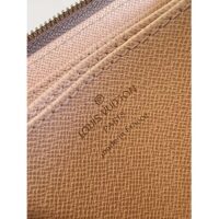Louis Vuitton LV Unisex Zippy Coin Purse Beige Monogram Coated Canvas Cowhide Leather (1)