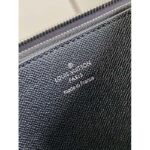 Louis Vuitton LV Unisex Zippy Organizer Monogram Eclipse Coated Canvas Cowhide Leather - immagine 10
