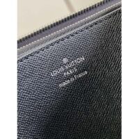 Louis Vuitton LV Unisex Zippy Organizer Monogram Eclipse Coated Canvas Cowhide Leather (1)