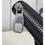 Louis Vuitton LV Unisex Zippy Organizer Monogram Eclipse Coated Canvas Cowhide Leather - immagine 8