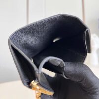 Louis Vuitton LV Unisex Zoe Wallet Monogram Empreinte Embossed Supple Grained Cowhide Leather Black Noir (1)