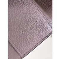 Louis Vuitton LV Unisex Zoe Wallet Monogram Empreinte Embossed Supple Grained Cowhide Leather Tourterelle Gray (1)