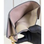 Louis Vuitton LV Unisex Zoe Wallet Monogram Empreinte Embossed Supple Grained Cowhide Leather Tourterelle Gray - Image 6