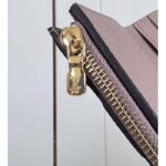 Louis Vuitton LV Unisex Zoe Wallet Monogram Empreinte Embossed Supple Grained Cowhide Leather Tourterelle Gray - Image 8