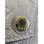 Louis Vuitton LV Unisex Zoe Wallet Monogram Empreinte Embossed Supple Grained Cowhide Leather Tourterelle Gray - Image 9