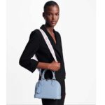 Louis Vuitton LV Women Alma BB Handbag Cloud Blue Epi Grained Smooth Cowhide Leather - Bild 12