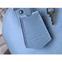 Louis Vuitton LV Women Alma BB Handbag Cloud Blue Epi Grained Smooth Cowhide Leather (3)