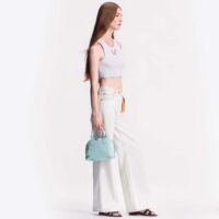 Louis Vuitton LV Women Alma BB Handbag Lagoon Turquoise Epi Grained Cowhide Leather (2)