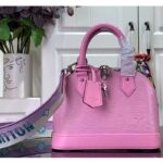 Louis Vuitton LV Women Alma BB Handbag Lilas Provence Lilac Epi Grained Cowhide Leather - Image 2