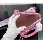 Louis Vuitton LV Women Alma BB Handbag Lilas Provence Lilac Epi Grained Cowhide Leather - Image 8
