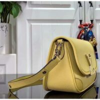 Louis Vuitton LV Women Buci Crossbody Yellow Epi Grained Cowhide Leather (5)