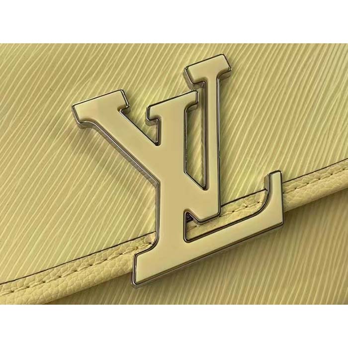 Louis Vuitton LV Women Buci Crossbody Yellow Epi Grained Cowhide Leather (4)
