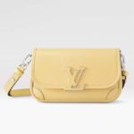 Louis Vuitton LV Women Buci Crossbody Yellow Epi Grained Cowhide Leather