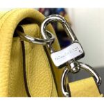 Louis Vuitton LV Women Buci Crossbody Yellow Epi Grained Cowhide Leather - Image 9