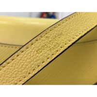 Louis Vuitton LV Women Buci Crossbody Yellow Epi Grained Cowhide Leather (5)