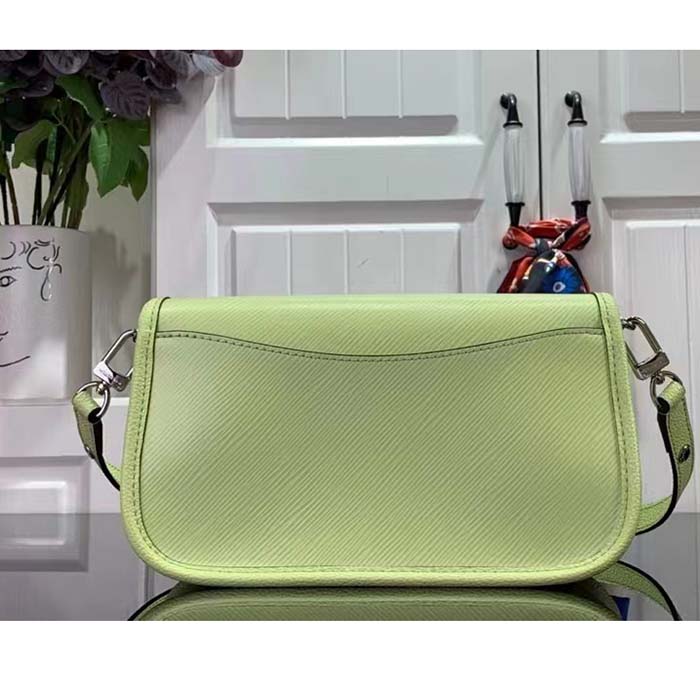 Louis Vuitton LV Women Buci Green Epi Grained Smooth Cowhide Leather (11)