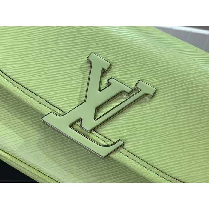 Louis Vuitton LV Women Buci Green Epi Grained Smooth Cowhide Leather (5)