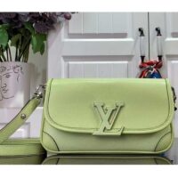 Louis Vuitton LV Women Buci Green Epi Grained Smooth Cowhide Leather (1)