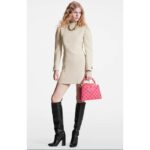 Louis Vuitton LV Women Capucines BB Handbag Pink Calfskin Leather Cowhide Lining - Image 12