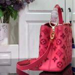 Louis Vuitton LV Women Capucines BB Handbag Pink Calfskin Leather Cowhide Lining - Image 5