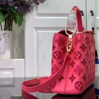 Louis Vuitton LV Women Capucines BB Handbag Pink Calfskin Leather Cowhide Lining (12)