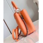 Louis Vuitton LV Women Capucines Mini Abricot Taurillon Leather Cowhide - Image 5