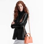 Louis Vuitton LV Women Capucines Mini Abricot Taurillon Leather Cowhide - Image 11