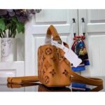 Louis Vuitton LV Women Capucines Mini Handbag Saffron Yellow Calfskin Leather Cowhide Lining - immagine 4