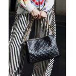 Louis Vuitton LV Women Coussin MM Handbag Black Monogram Embossed Puffy Lambskin - immagine 13