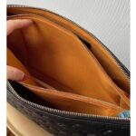 Louis Vuitton LV Women Coussin MM Handbag Black Monogram Embossed Puffy Lambskin - immagine 8