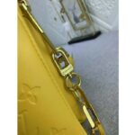 Louis Vuitton LV Women Coussin PM Handbag Acid Green Lambskin Zip Closure - Image 9