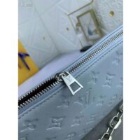 Louis Vuitton LV Women Coussin PM Handbag Ice Blue Lambskin Cowhide Leather Zip Closure (13)