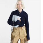 Louis Vuitton LV Women Coussin PM Handbag Ice Blue Lambskin Cowhide Leather Zip Closure - Image 12