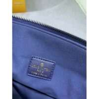 Louis Vuitton LV Women Coussin PM Handbag Marine Blue Monogram Embossed Puffy Lambskin Calfskin Leather (7)