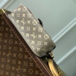 Louis Vuitton LV Women Diane Tourterelle Beige Cream Monogram Empreinte Embossed Cowhide Leather – Image 6