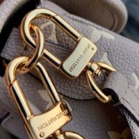 Louis Vuitton LV Women Diane Tourterelle Beige Cream Monogram Empreinte Embossed Cowhide Leather (1)