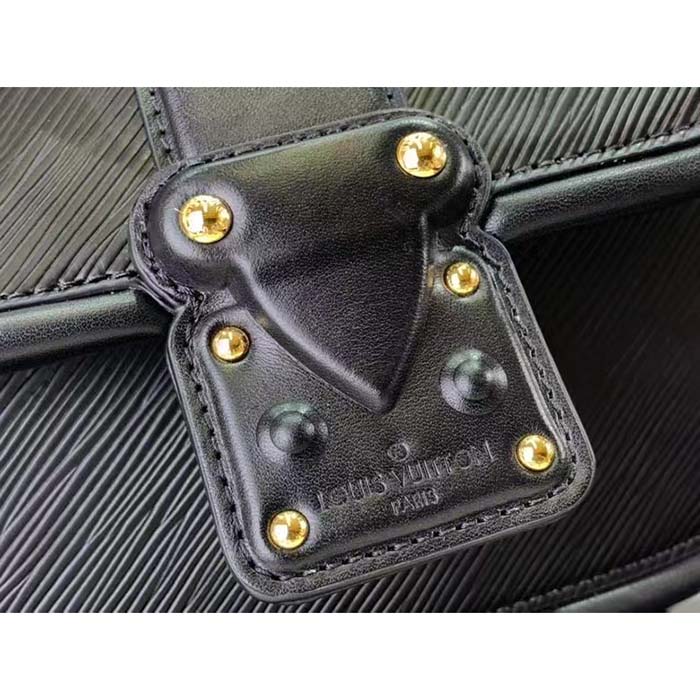 Louis Vuitton LV Women Hide Seek Black Epi Grained Smooth Cowhide Leather (13)