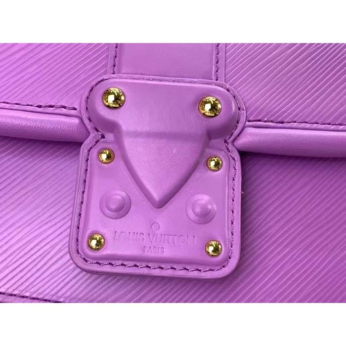 Louis Vuitton LV Women Hide Seek Lilas Provence Lilac Epi Grained Smooth Cowhide Leather (13)
