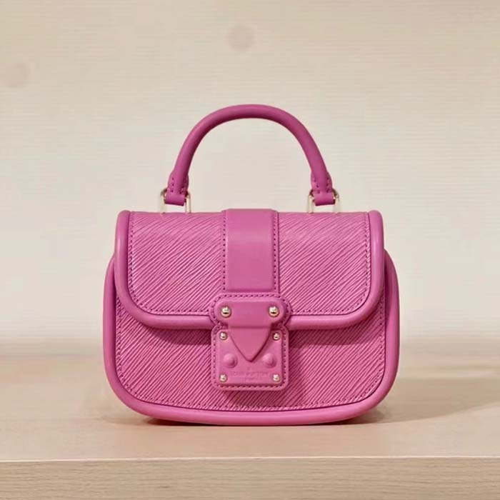 Louis Vuitton LV Women Hide Seek Lilas Provence Lilac Epi Grained Smooth Cowhide Leather (5)