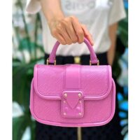 Louis Vuitton LV Women Hide Seek Lilas Provence Lilac Epi Grained Smooth Cowhide Leather (6)