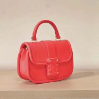 Louis Vuitton LV Women Hide Seek Orange Minnesota Epi Grained Smooth Cowhide Leather (5)