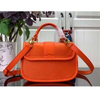 Louis Vuitton LV Women Hide Seek Orange Minnesota Epi Grained Smooth Cowhide Leather (5)