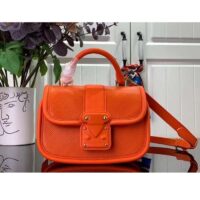 Louis Vuitton LV Women Hide Seek Orange Minnesota Epi Grained Smooth Cowhide Leather (5)